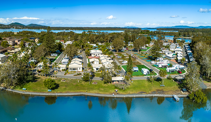 forster tuncurry aerial view
