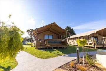 Glamping - NRMA Victor Harbor Beachfront Holiday Park