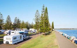 Port Macquarie Breakwall caravan park