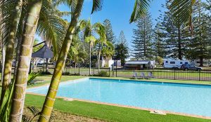NRMA Port Macquarie Holiday Park resort style swimming pool
