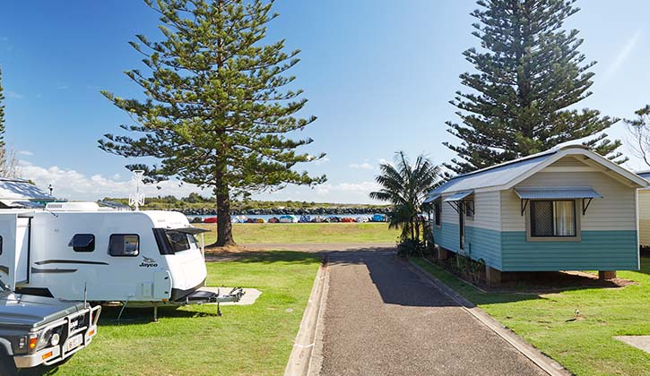 Caravan and cabin Port Macquarie Holiday Park
