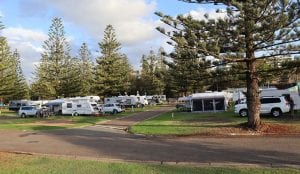 Caravan and camping area