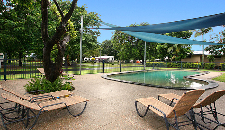 Cairns caravan park swimming pool