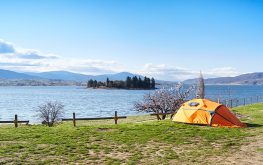 jindabyne tent by the lake