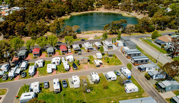 Ballarat aerial view