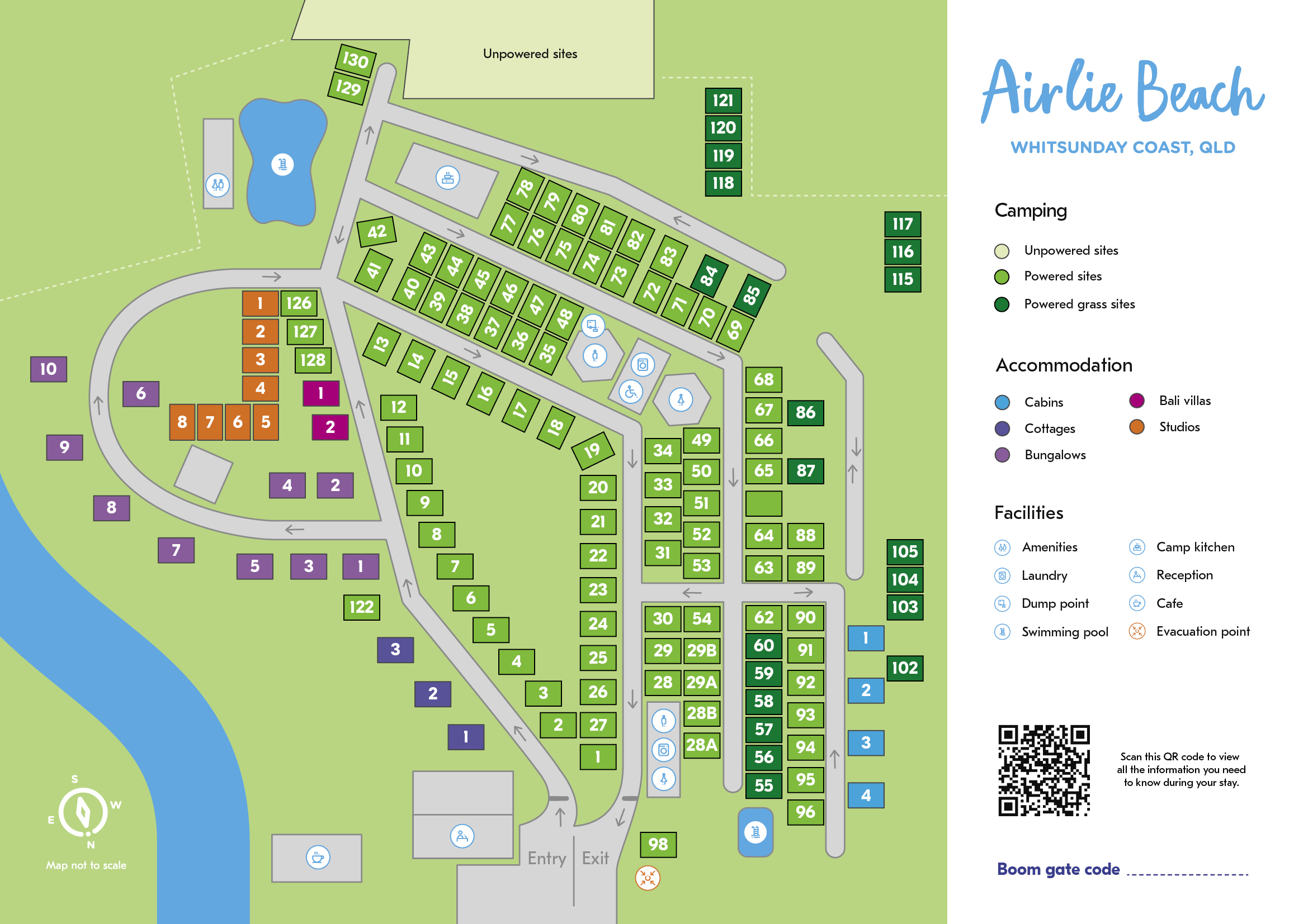 Airlie Beach park map
