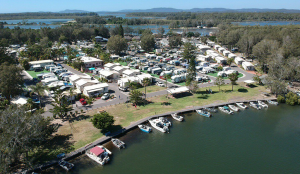 forster tuncurry aerial view riverside