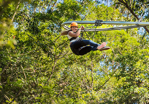 Girl at TreeTops Coffs Harbour